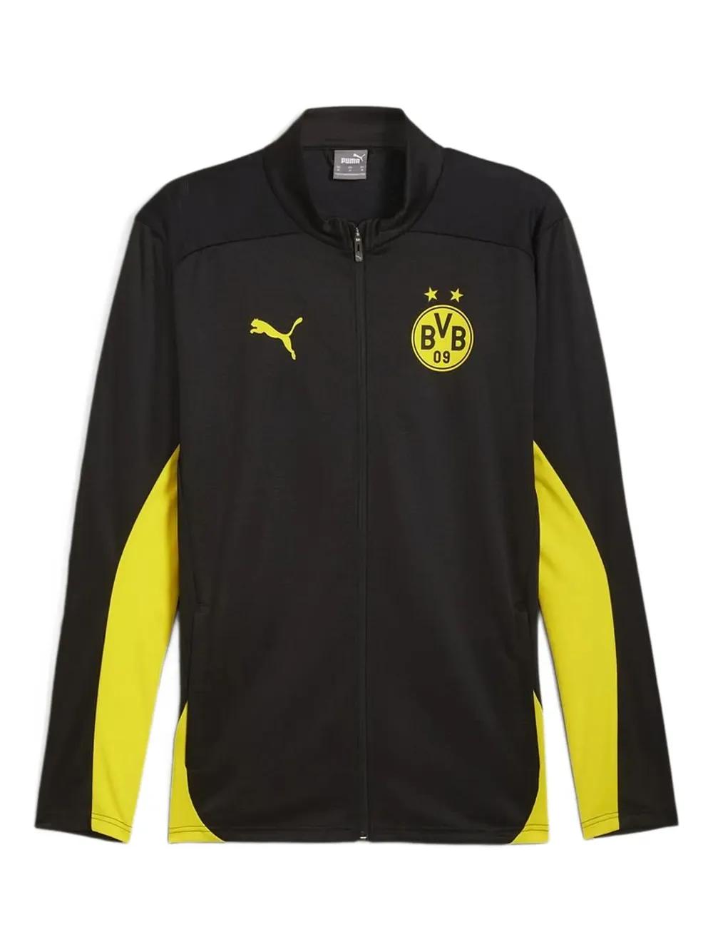 PUMA Borussia Dortmund Training Jacket in Black for Men Lyst