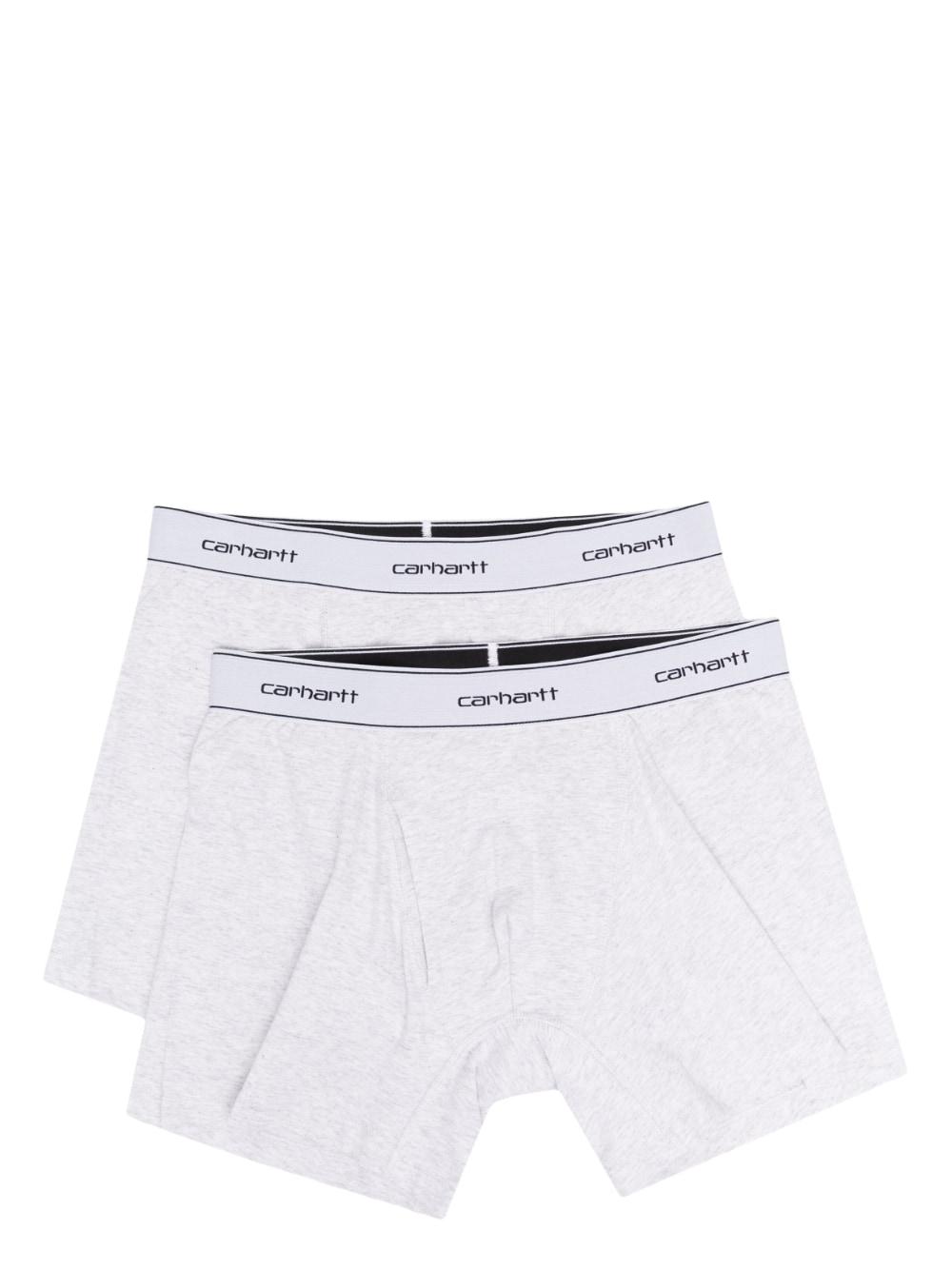 Carhartt WIP Two-pack Logo-waistband Boxers in White for Men | Lyst
