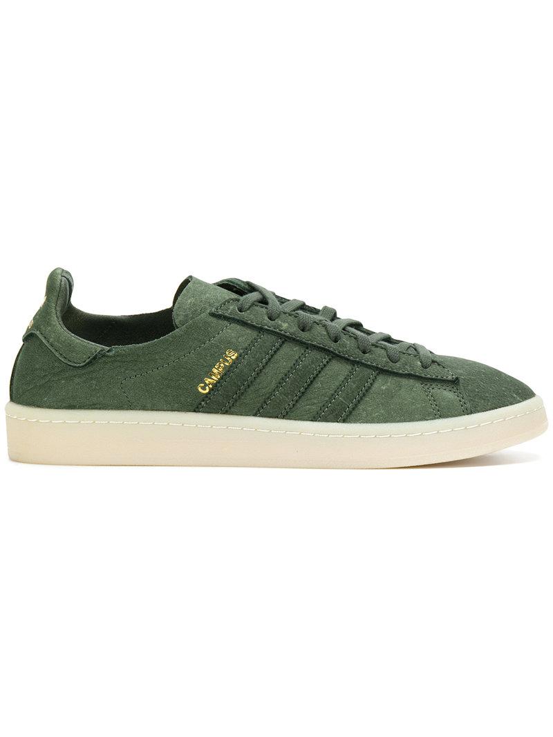 adidas Leather Originals Campus Crafted Campus Sneakers in