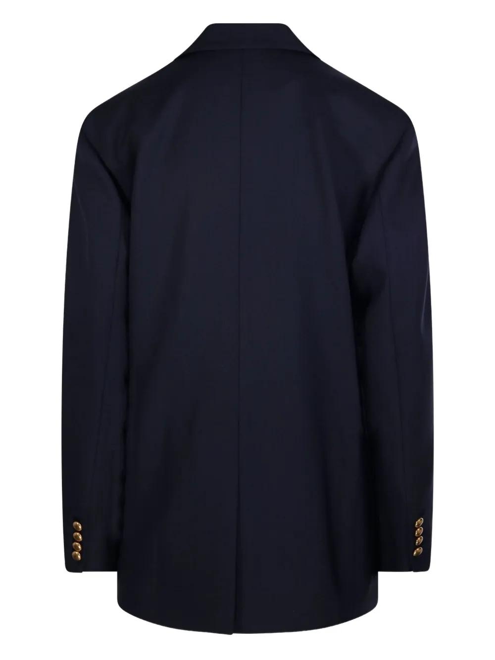 スーツ PAROSH Women Suit Jackets D420411BAMBU813 Black P.A.R.O.S.H. Blazers, sport coats and suit jackets for Women