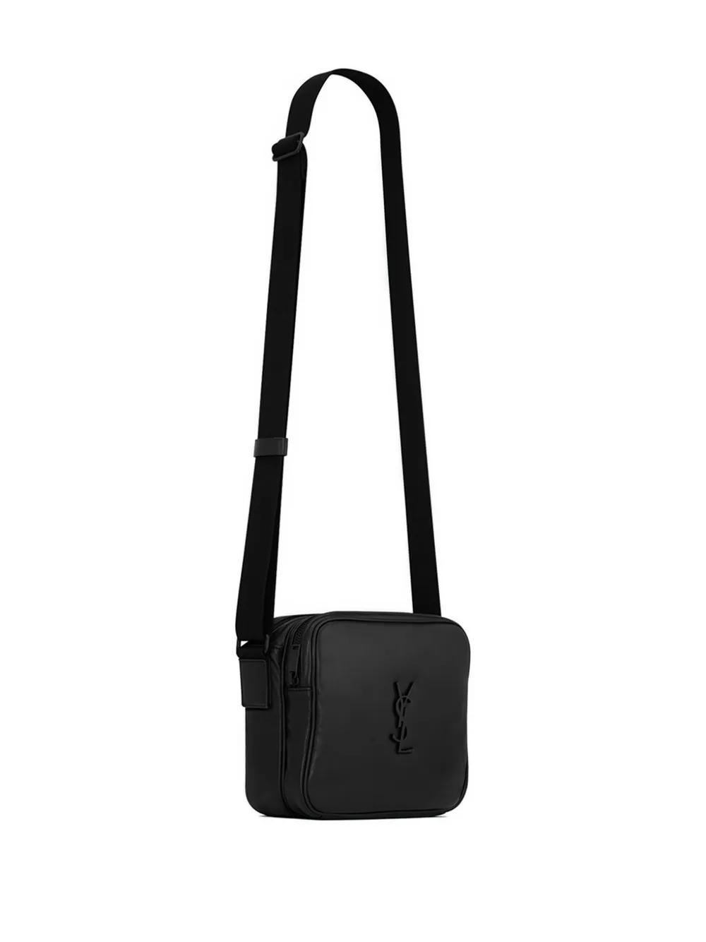 【Saint Laurent】レザー メッセンジャー ミニ バッグ サンローラン新作メンズバッグ「ミニ ニキ メッセンジャー