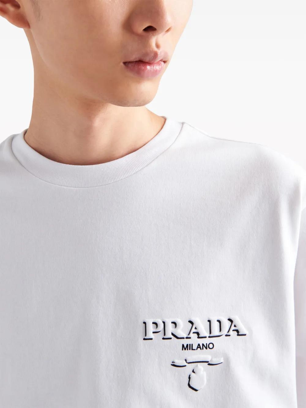 prada-white-Logo-Embossed-