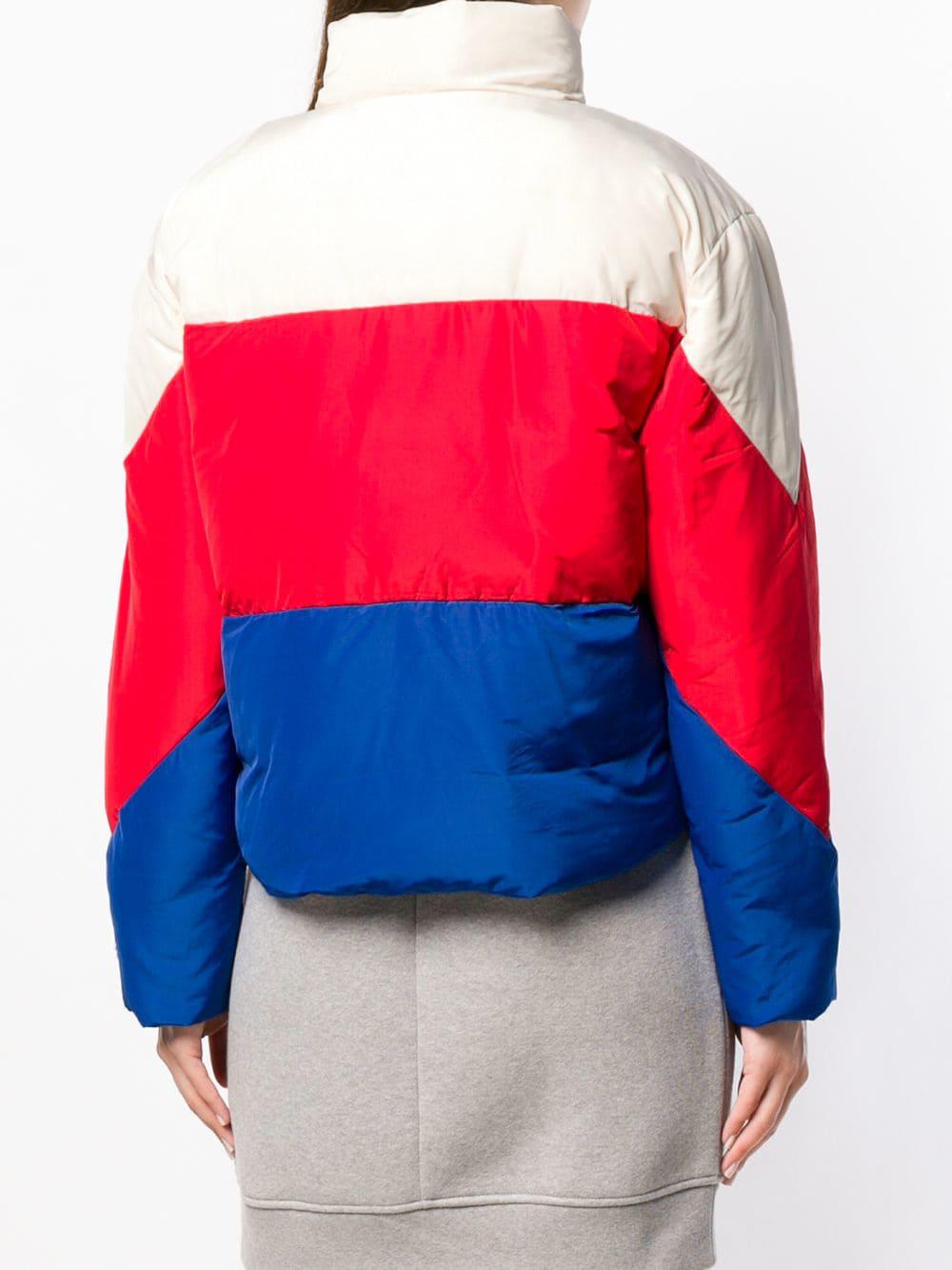 blue champion puffer jacket