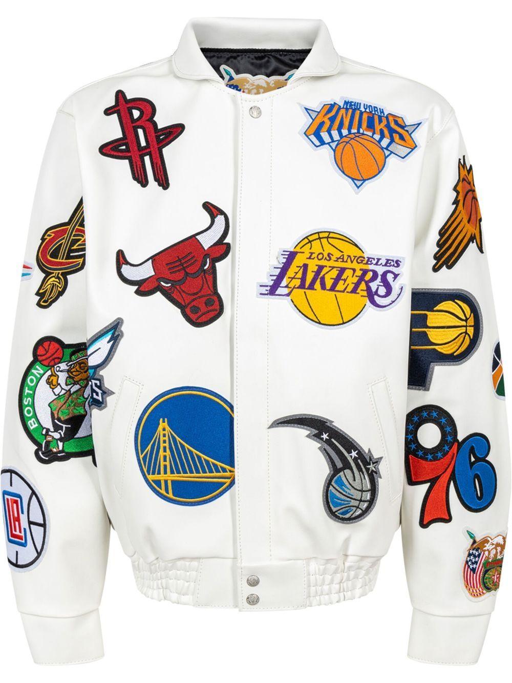 Jeff Hamilton レディース ブルー X Nba College ボンバージャケット 
