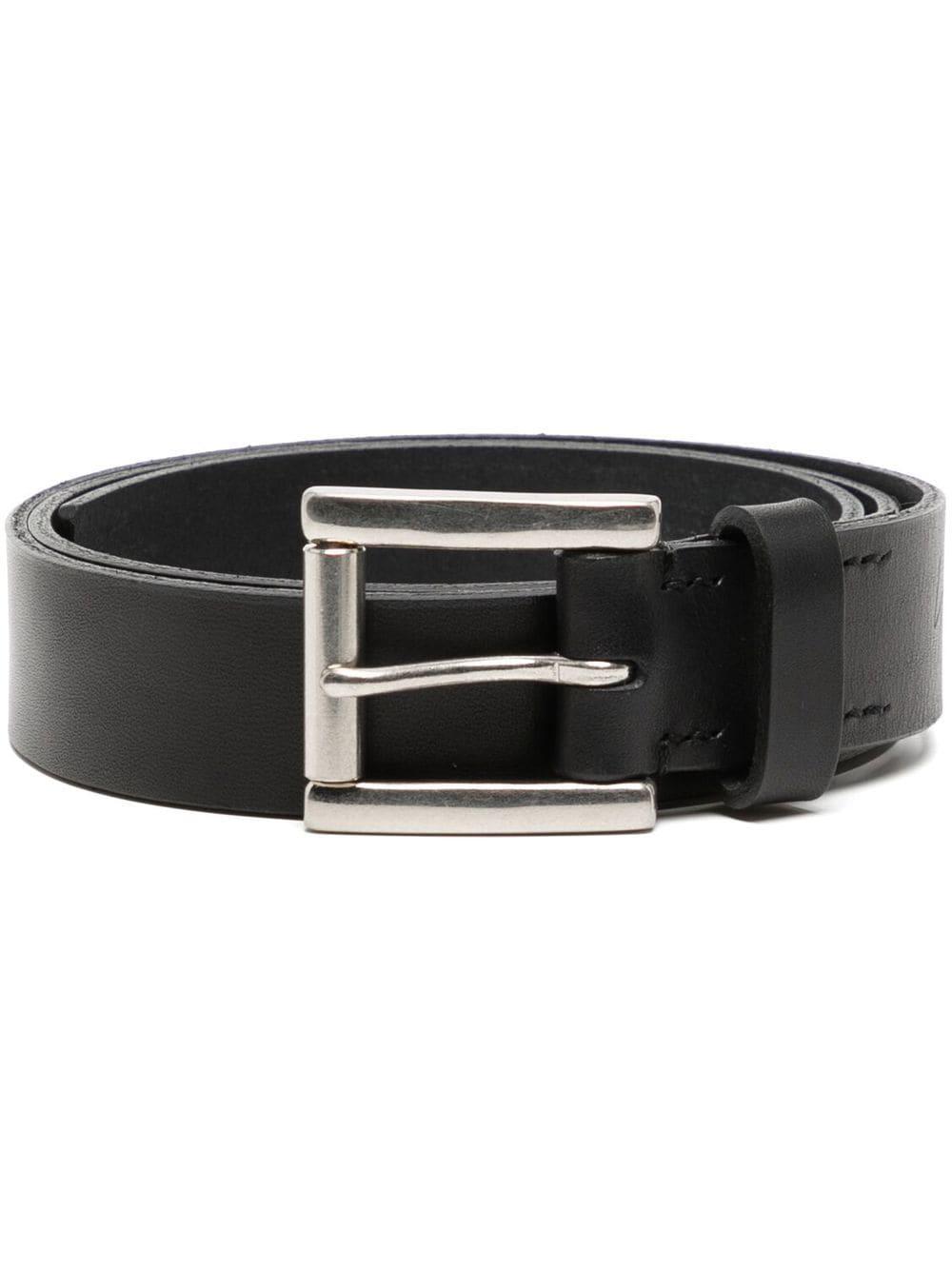 Yohji Yamamoto 30mm Plain Belt in Black for Men | Lyst