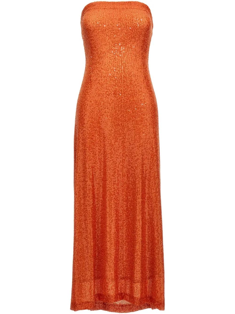 スカート LE TWINS 'Rosellina' long dress LE TWINS Rosellina Maxi Dress | White | FARFETCH