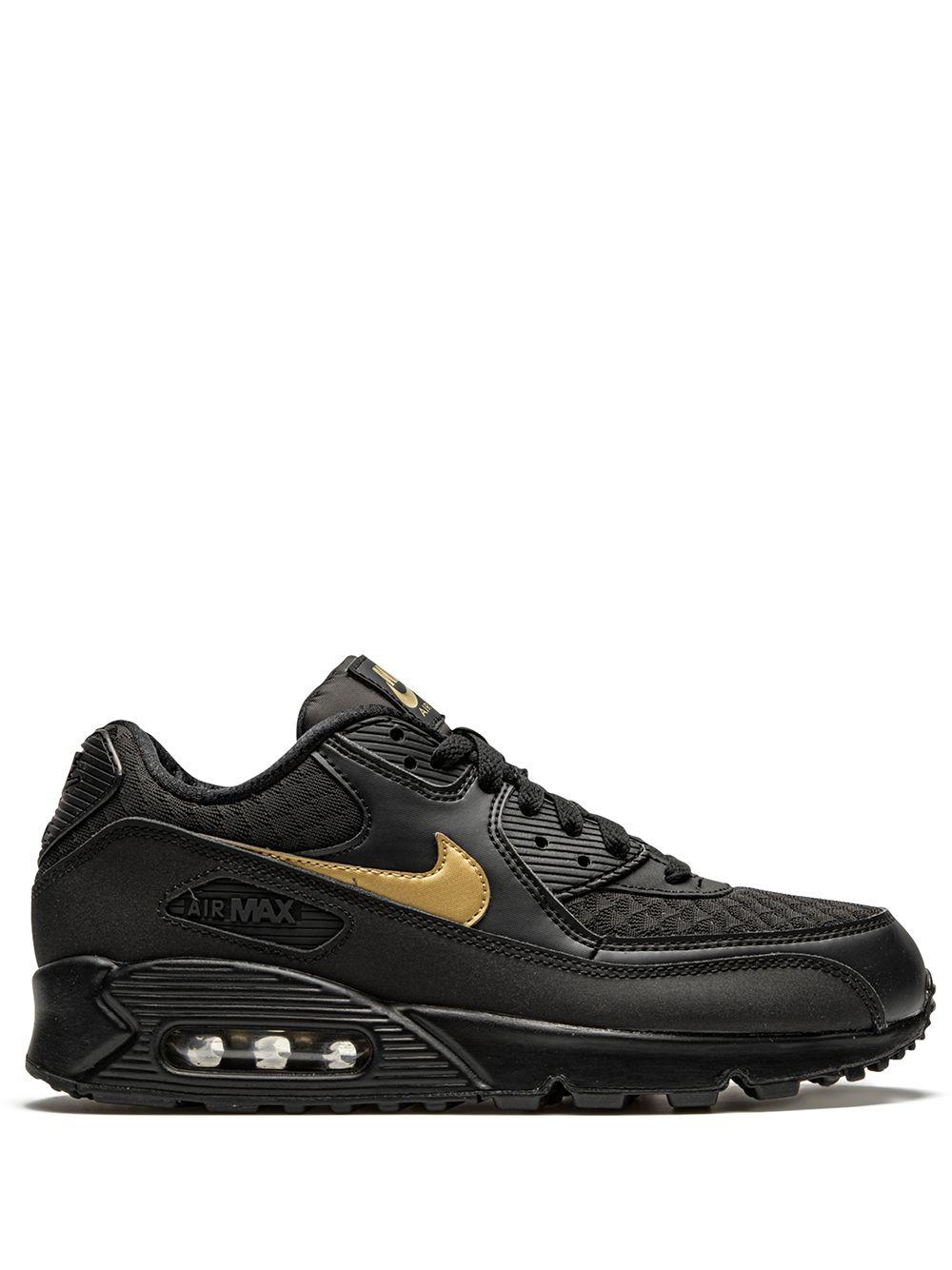 Nike Air Max 90 Essential 'black/gold' Shoes for Men | Lyst