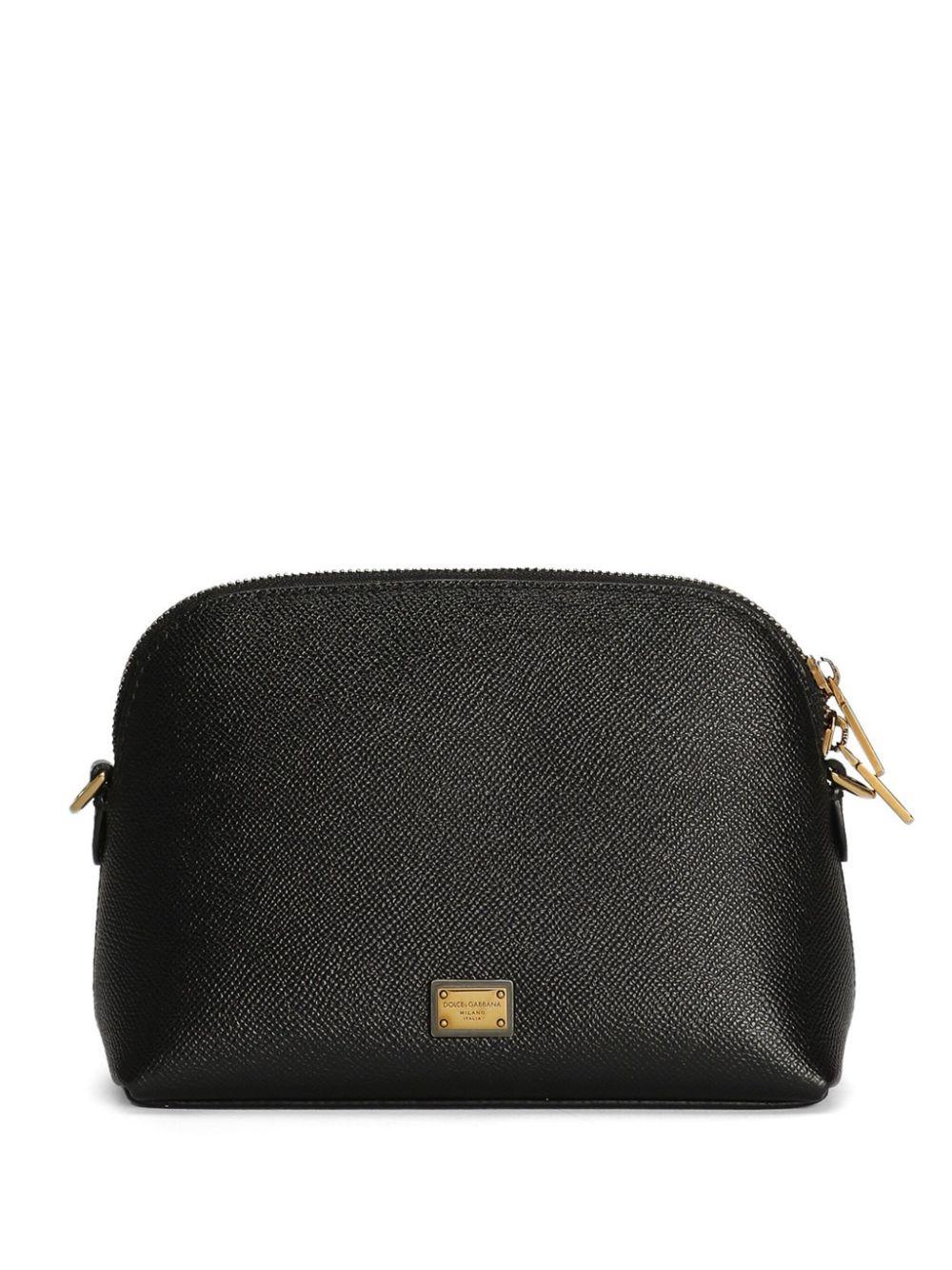 DOLCE & GABBANA ブラックショルダーバッグ