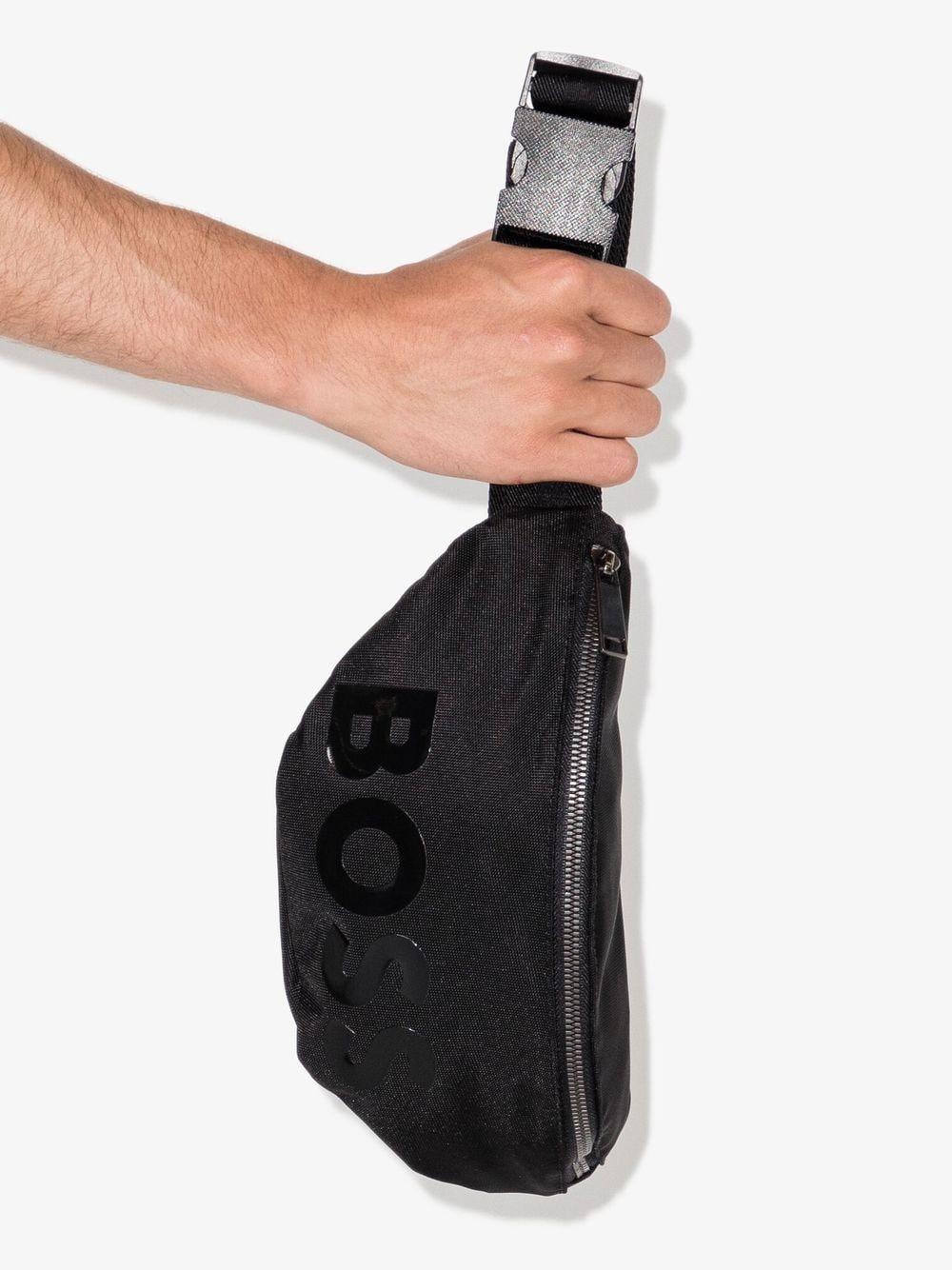 BOSS by HUGO BOSS Catch Logo-print Belt Bag in Black for Men | Lyst
