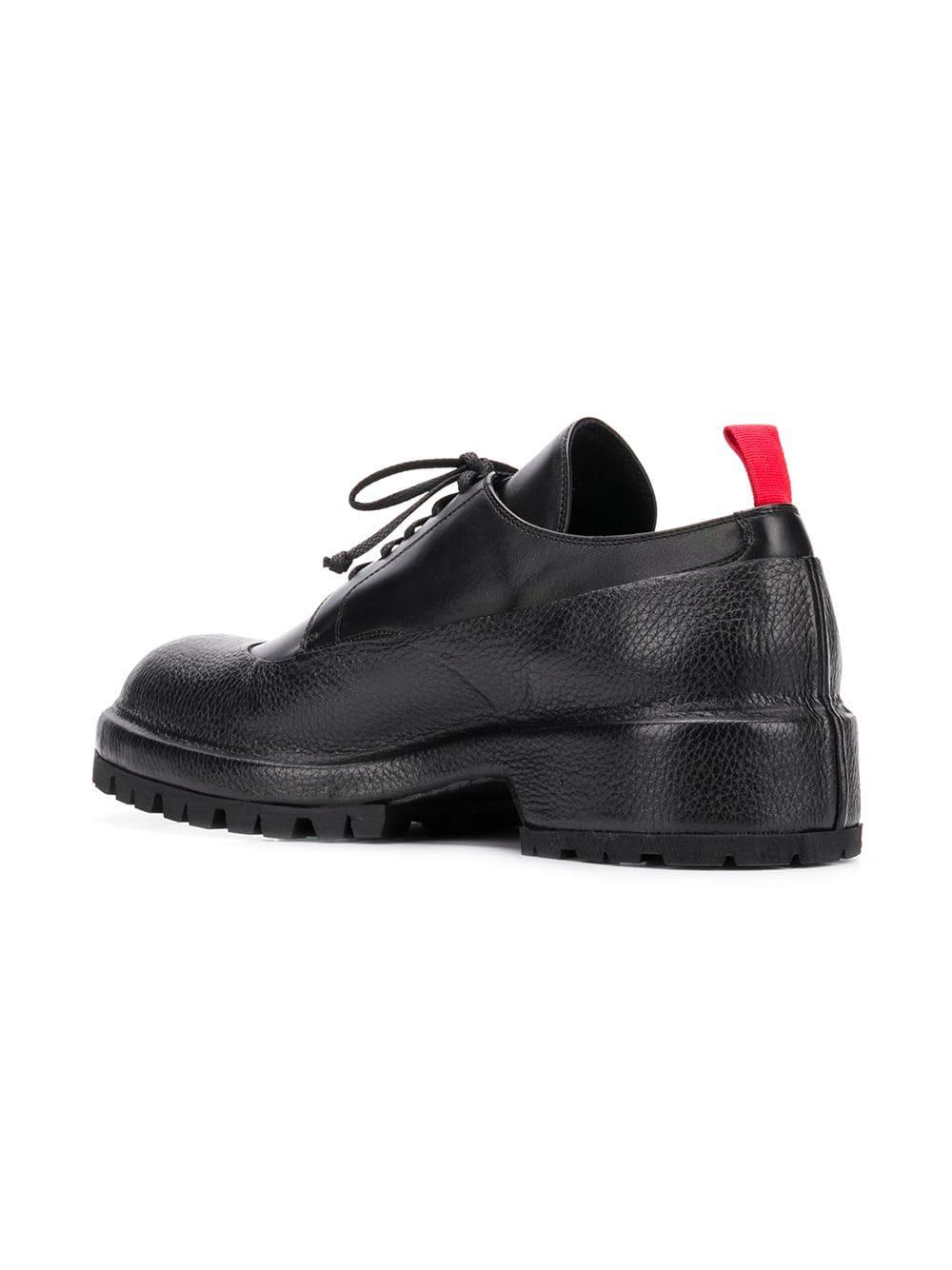 424 Chunky Sole Derby Shoes in Black for Men | Lyst