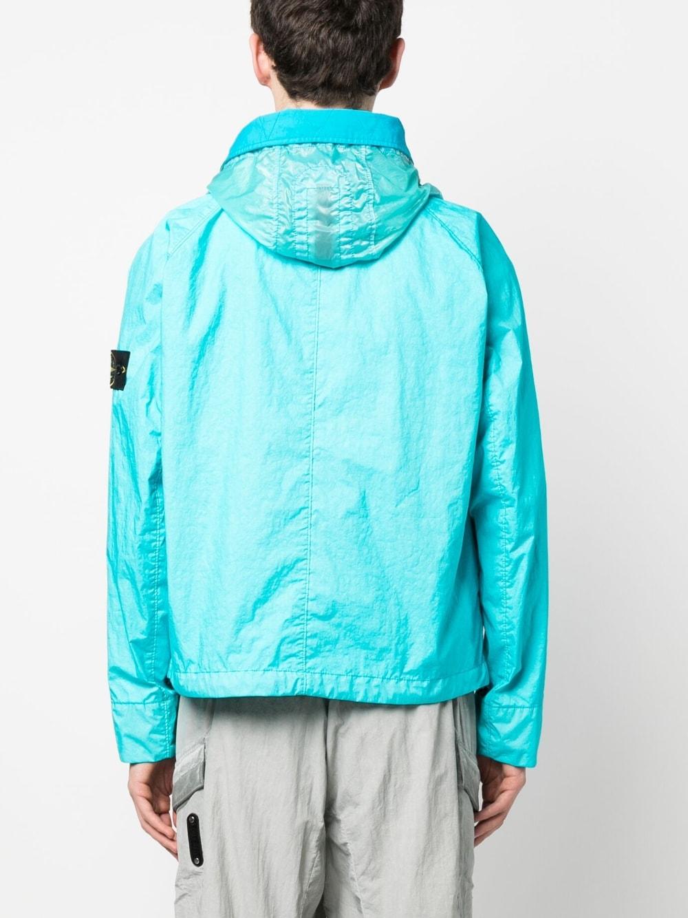 Stone Island Membrana Lightweight Jacket Blue for Men | Lyst