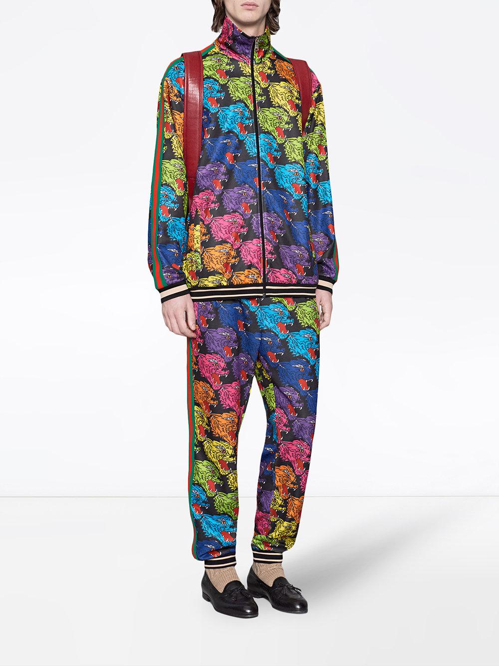 gucci rainbow tracksuit