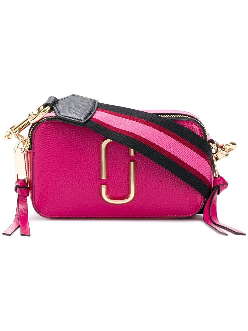 Marc Jacobs Snapshot Leather Bag in Pink - Save 18% - Lyst