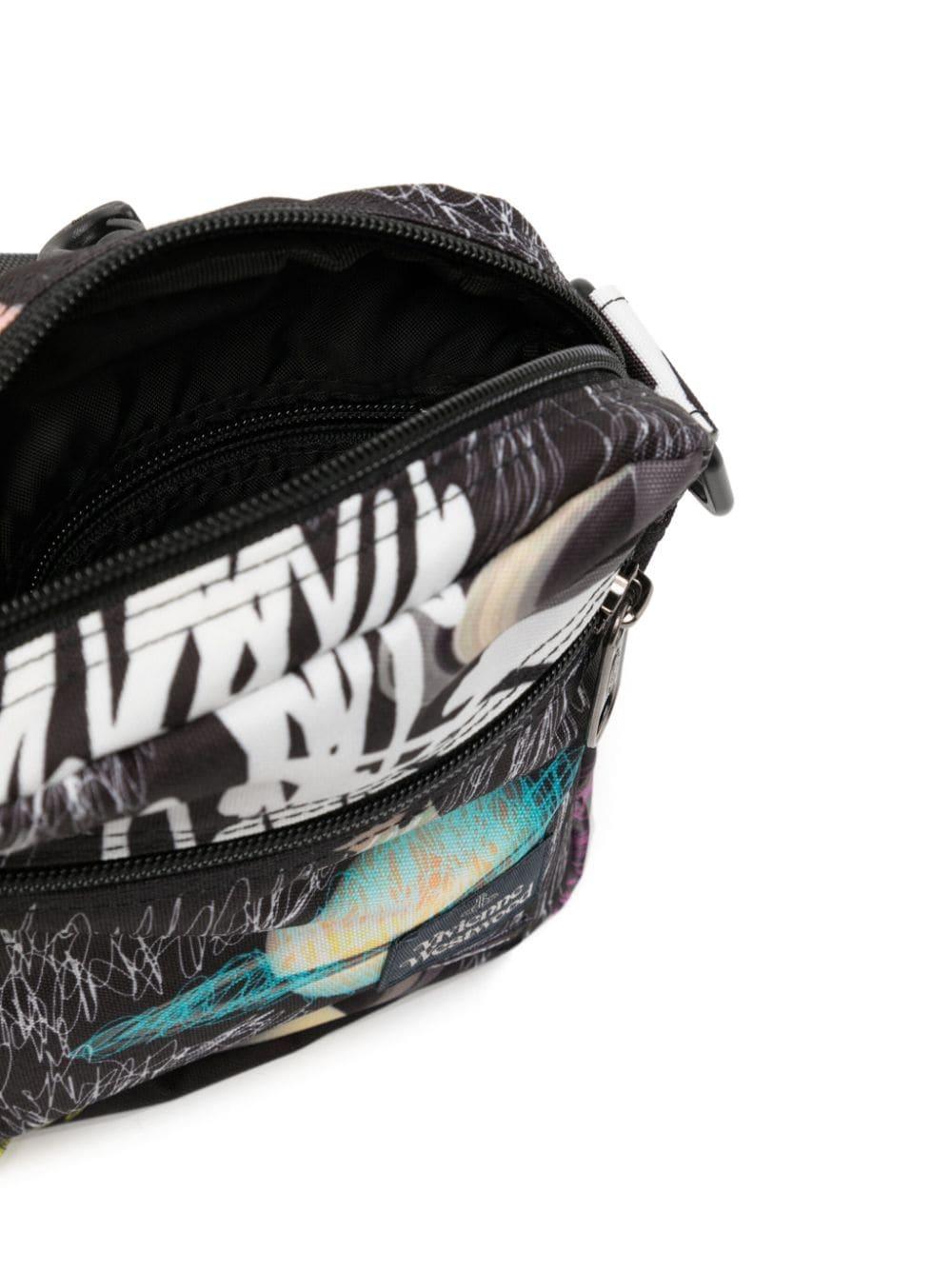 Vivienne Westwood X Eastpak The One Shoulder Bag in Black
