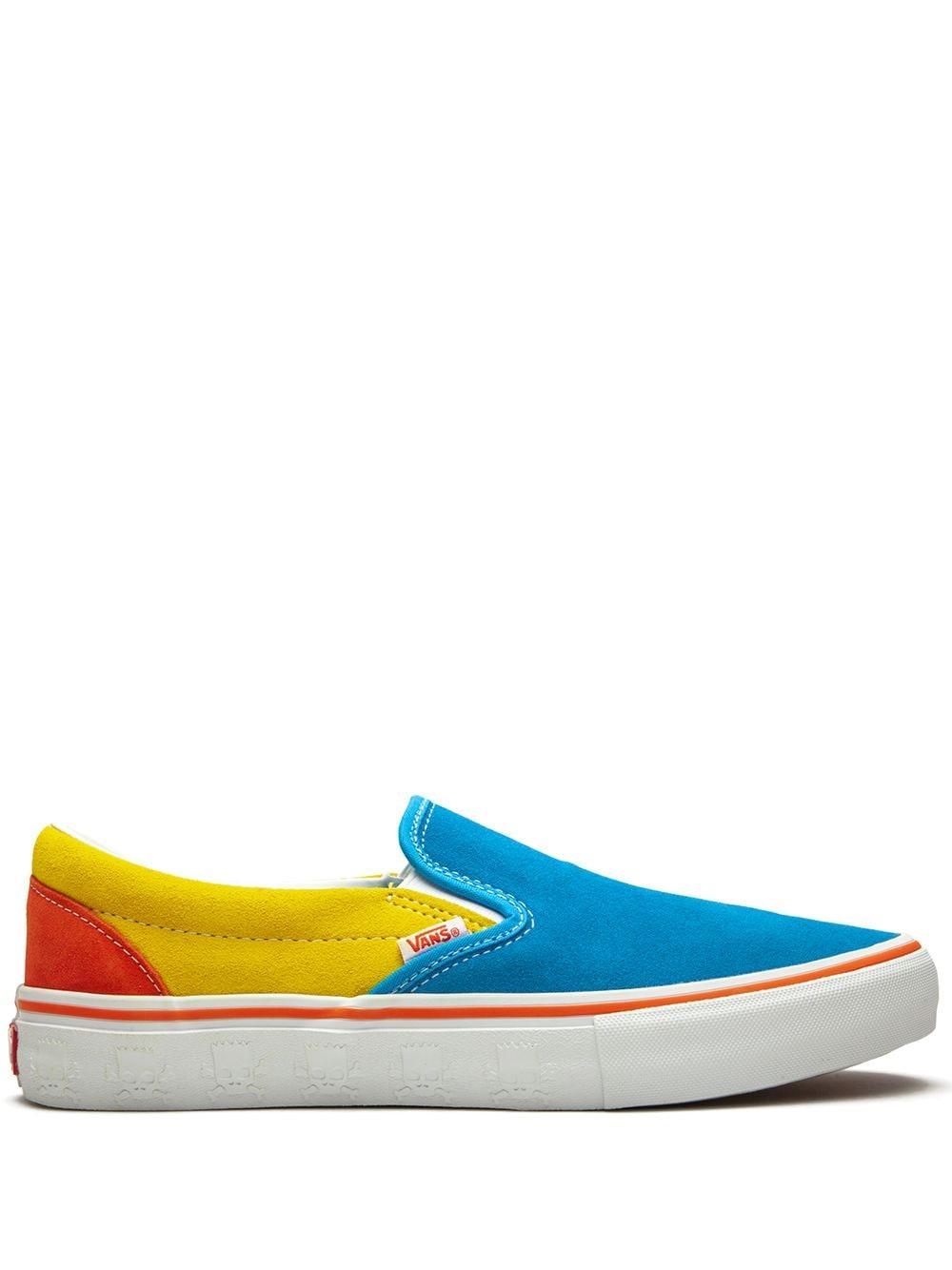 the simpson vans slip ons