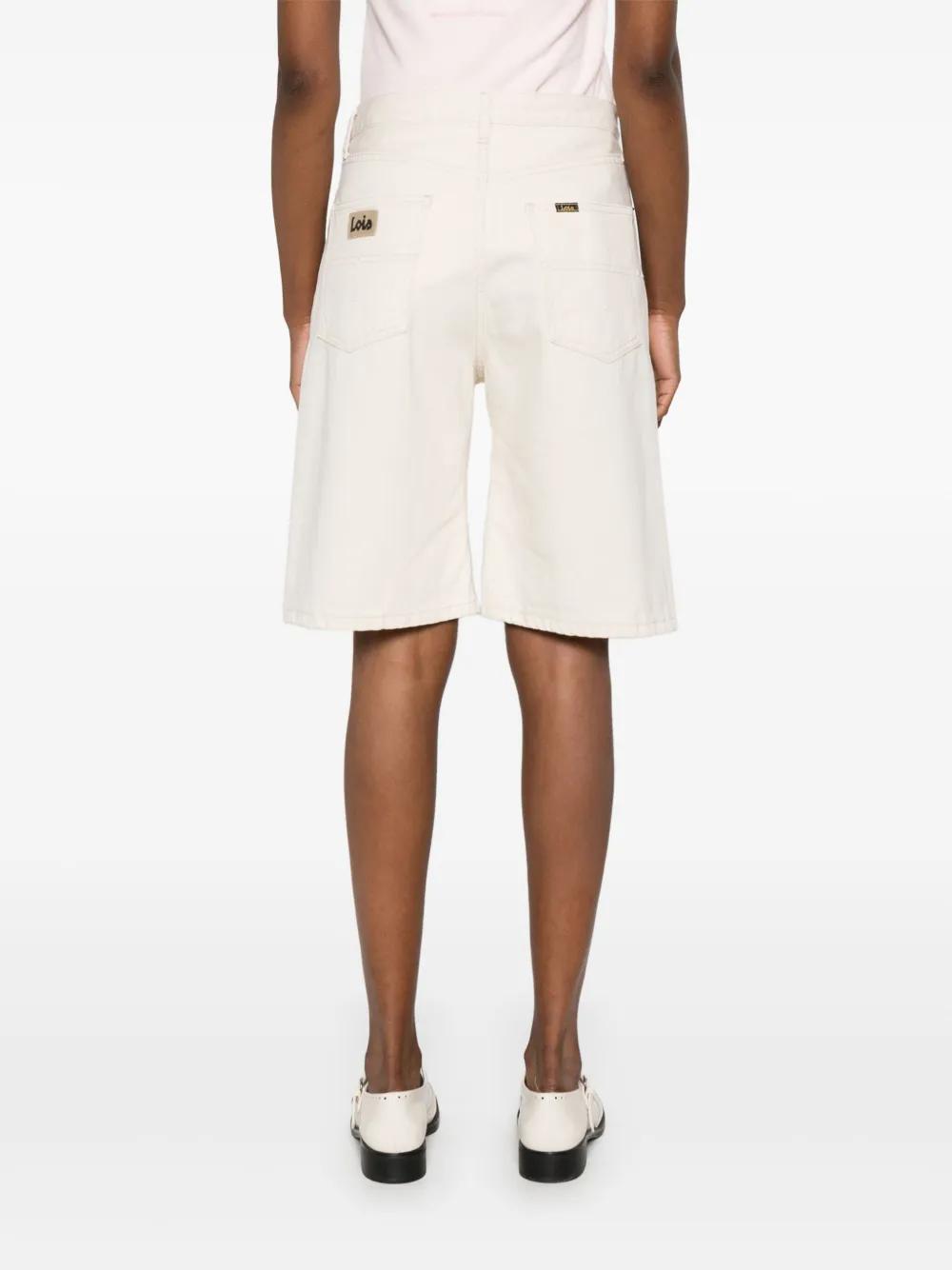 Lois Ada Shorts in White | Lyst