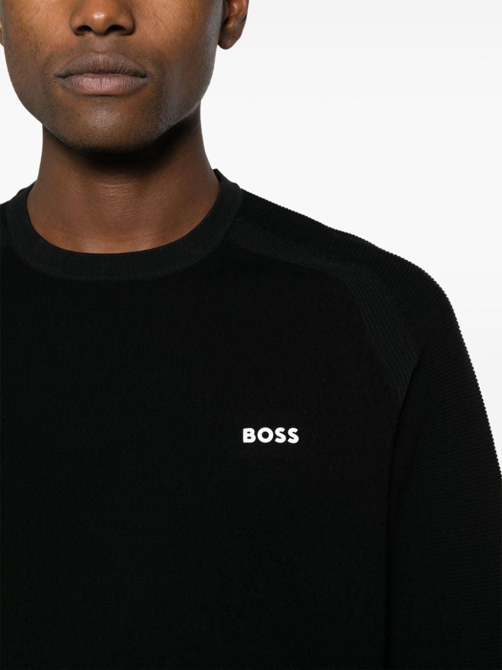 Hugo boss 2024 black jumper