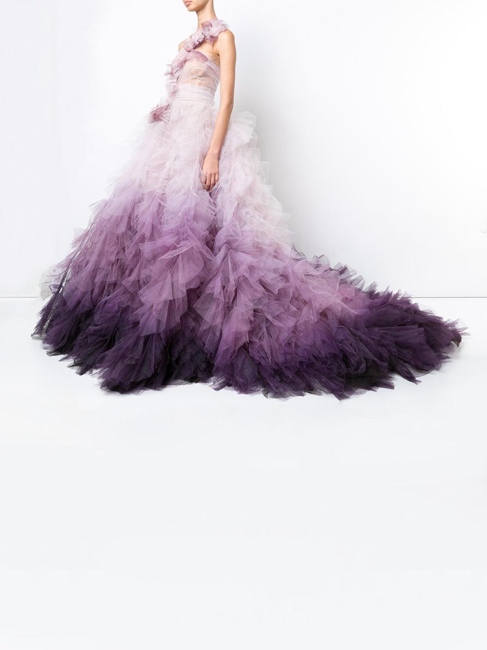 marchesa purple dress