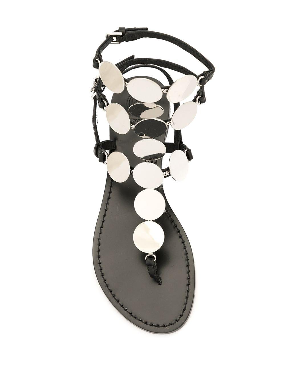 tory burch women's patos disk sandals