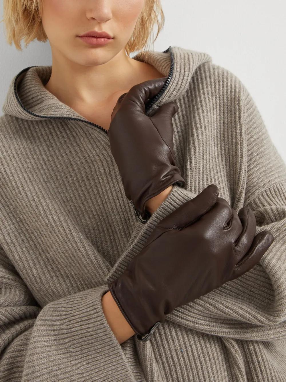 BRUNELLO CUCINELLIロンググローブ Brunello Cucinelli ウィメンズ