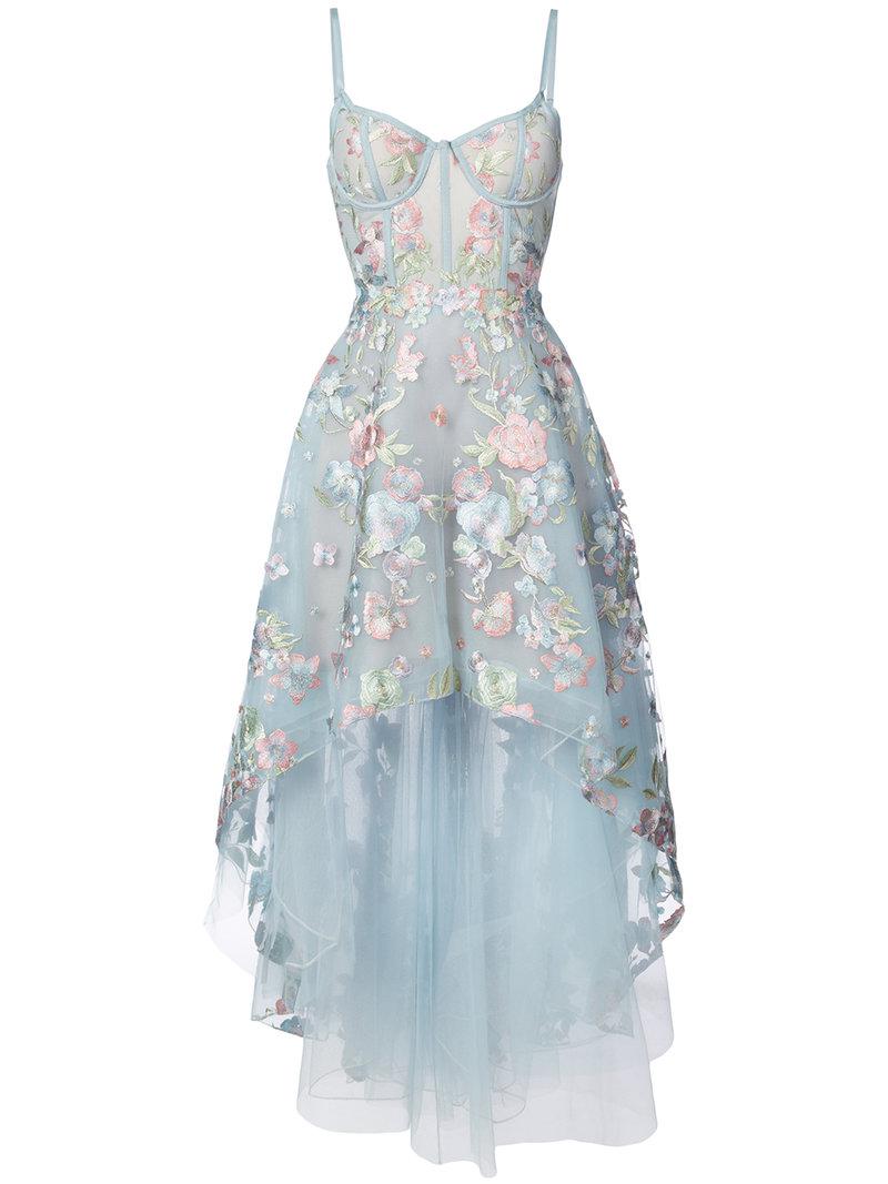 Marchesa notte Synthetic Floral ...