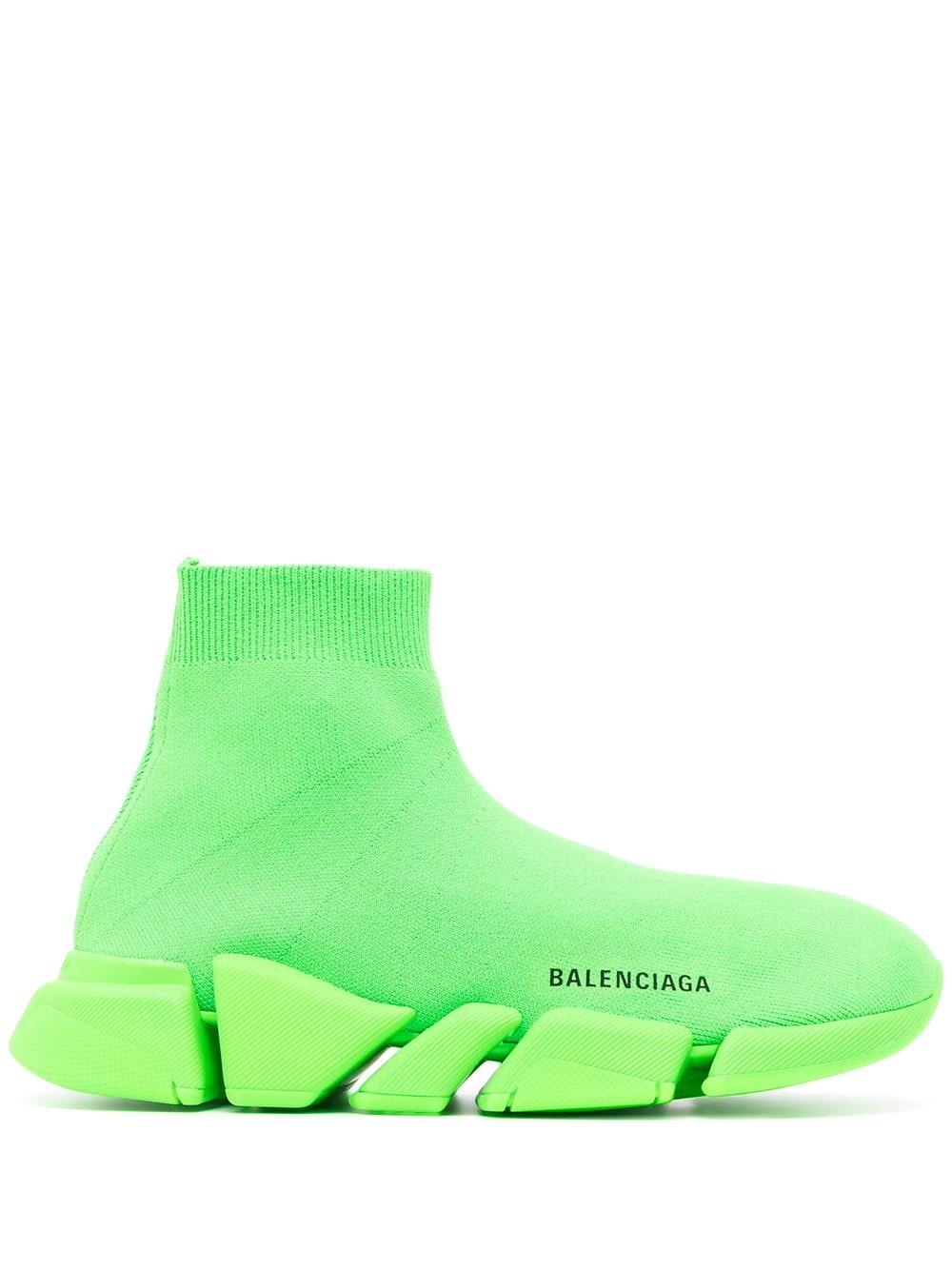 Balenciaga Speed 2.0 Sneakers in het Groen voor heren - Lyst