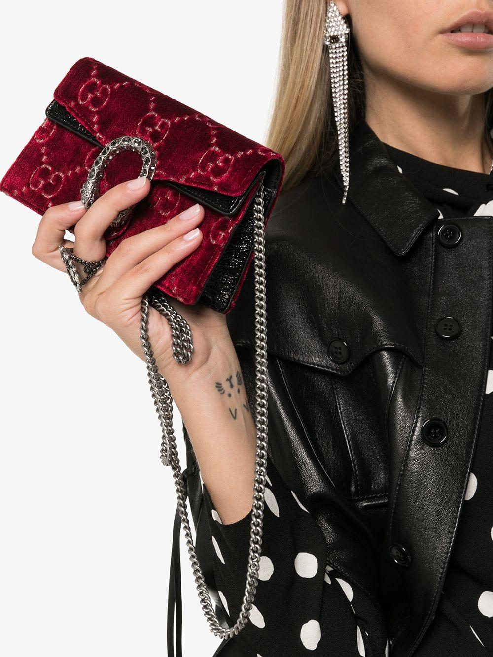 Dionysus velvet hotsell mini bag