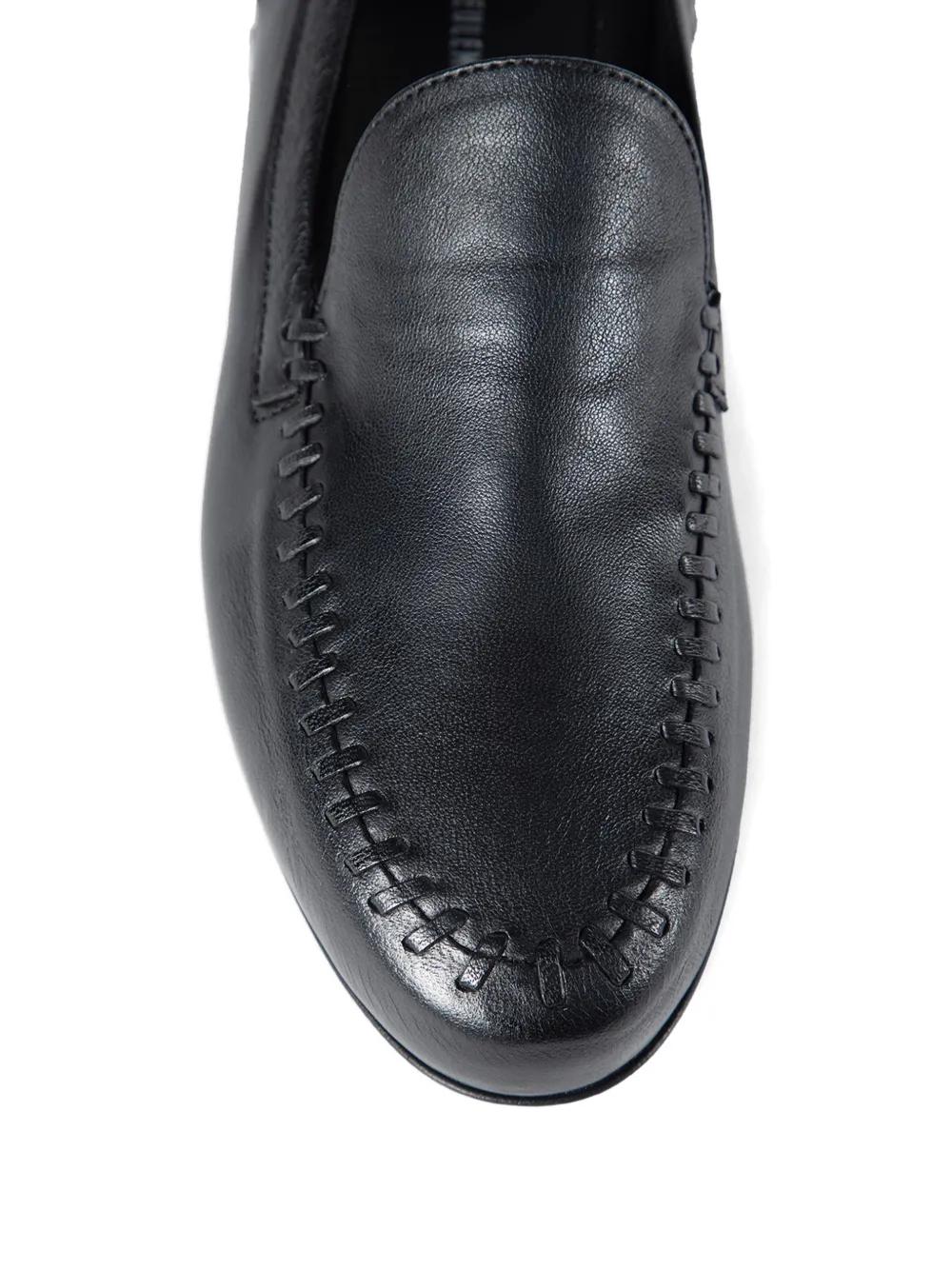 Ann Demeulemeester Urbi Stitch Detail Loafers in Blue for Men | Lyst
