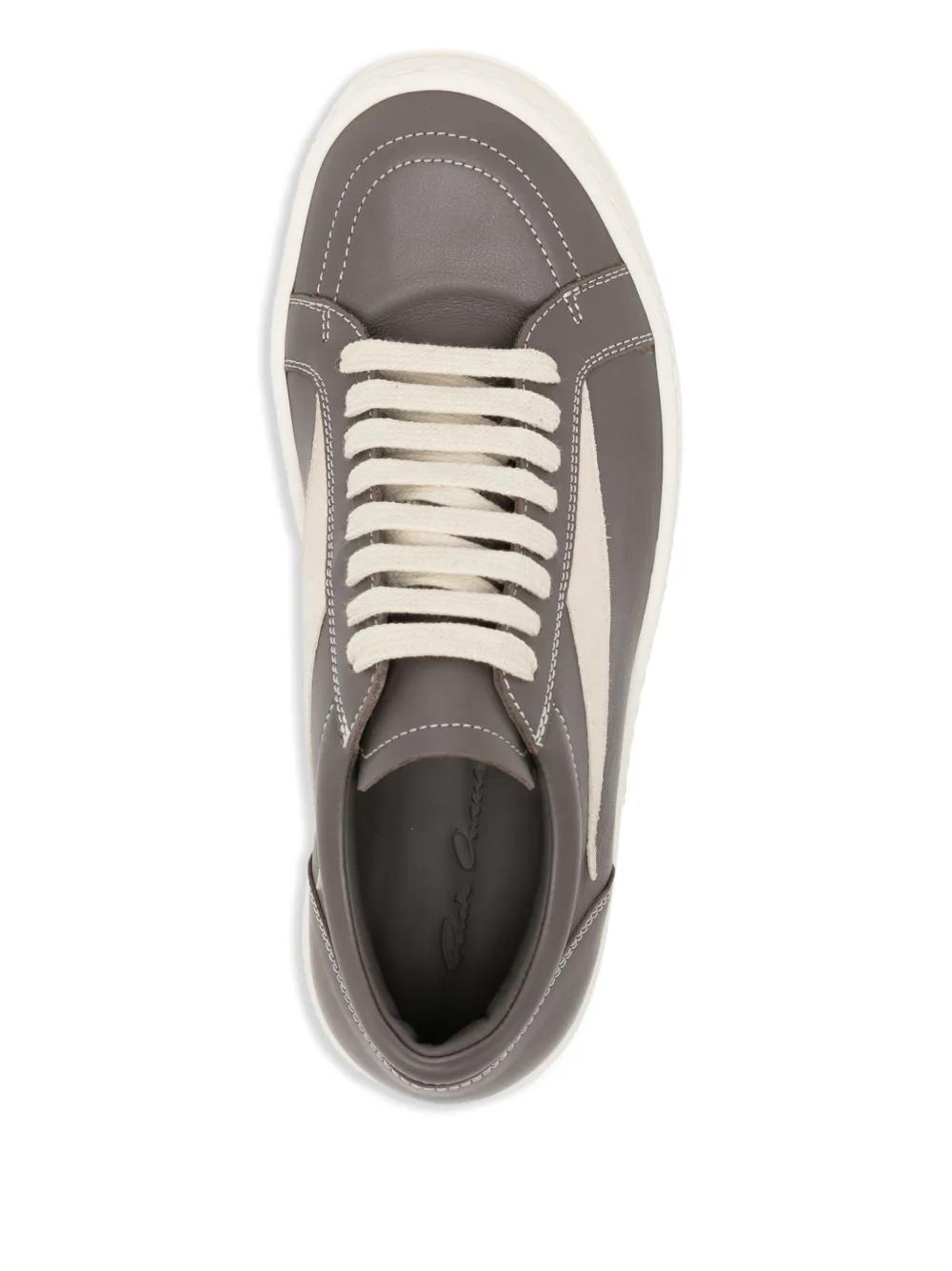関税込【Rick Owens】Hollywood Vintage Sneakers★Grey Gray Hollywood Vintage High Sneakers by Rick Owens DRKSHDW