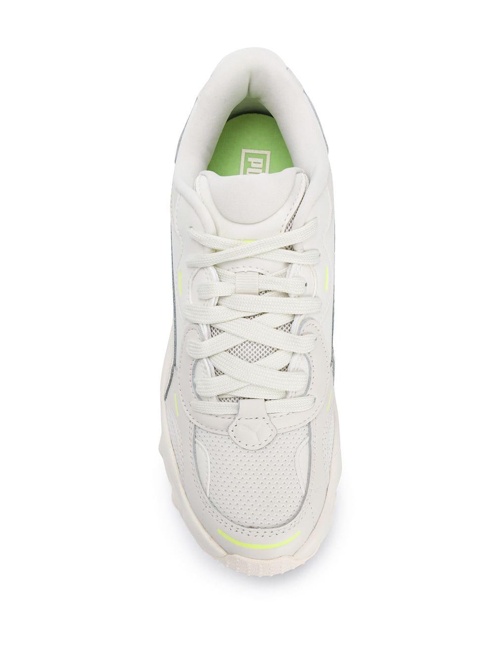 puma pulsar wedge sneakers in gray