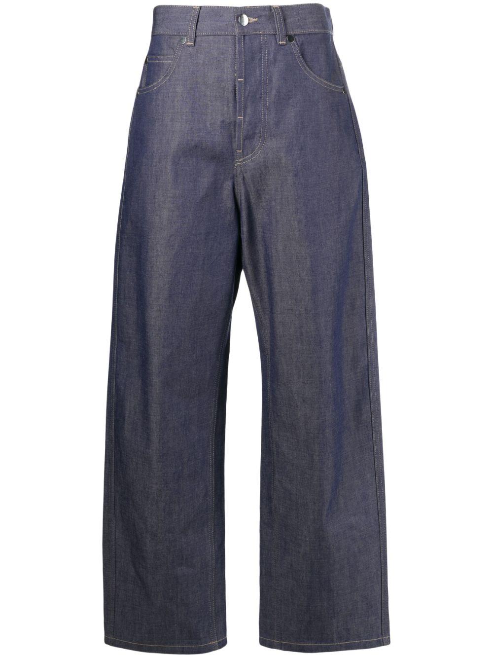 Sofie D'Hoore Peggy Wide-leg Jeans in Blue | Lyst