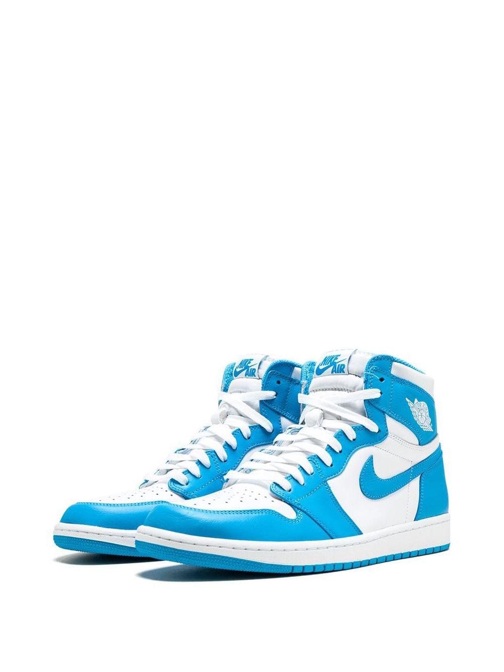 blue nike retro