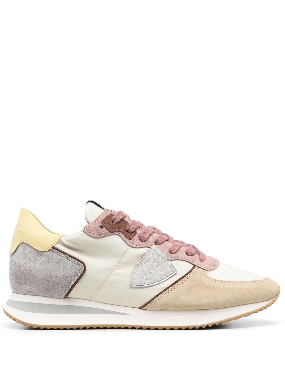 Philippe Model Paris Tropez Low-top Leather Sneakers in Pink | Lyst