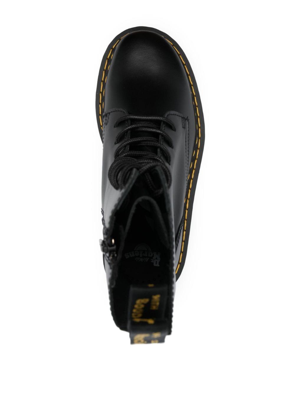 Schrijft een rapport Hobart Losjes Dr. Martens Platform-sole Lace-up Boots in Black | Lyst