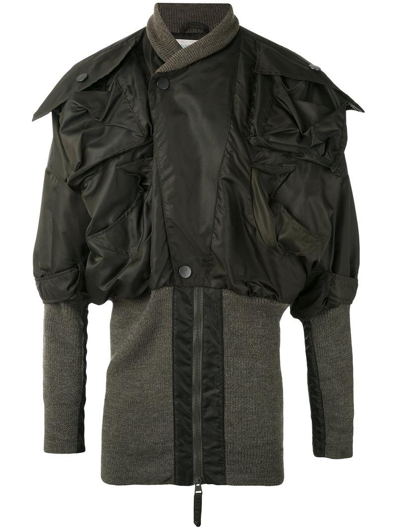 Vivienne Westwood Synthetic Clint Eastwood Bomber Jacket in Green for ...