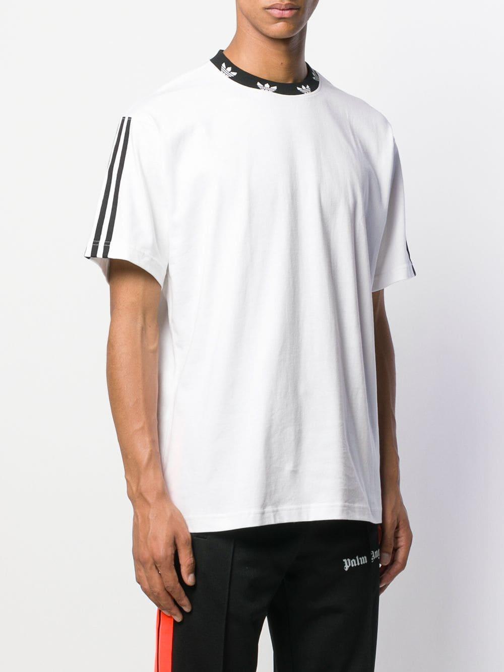 Adidas Logo Print Short Sleeved Crewneck T-Shirt