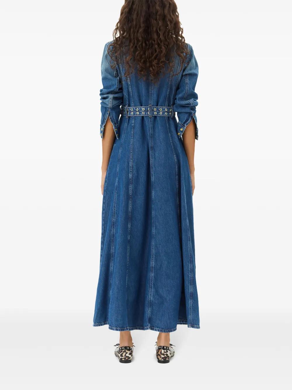 Ganni Denim Dresses for Women | Lyst