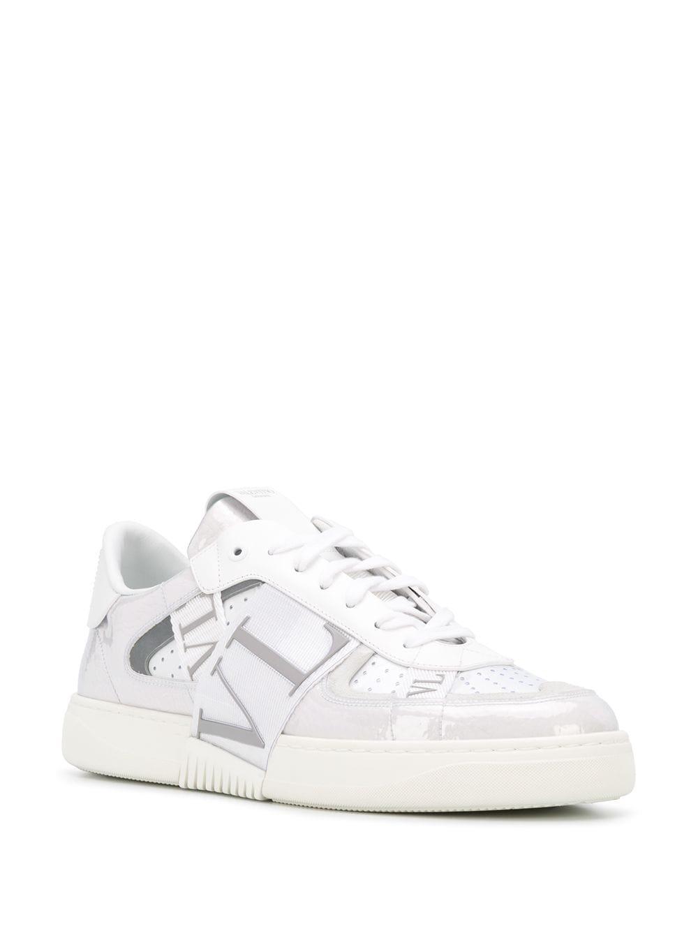 Valentino Garavani Vl7n Leather Sneakers in White for Men - Lyst