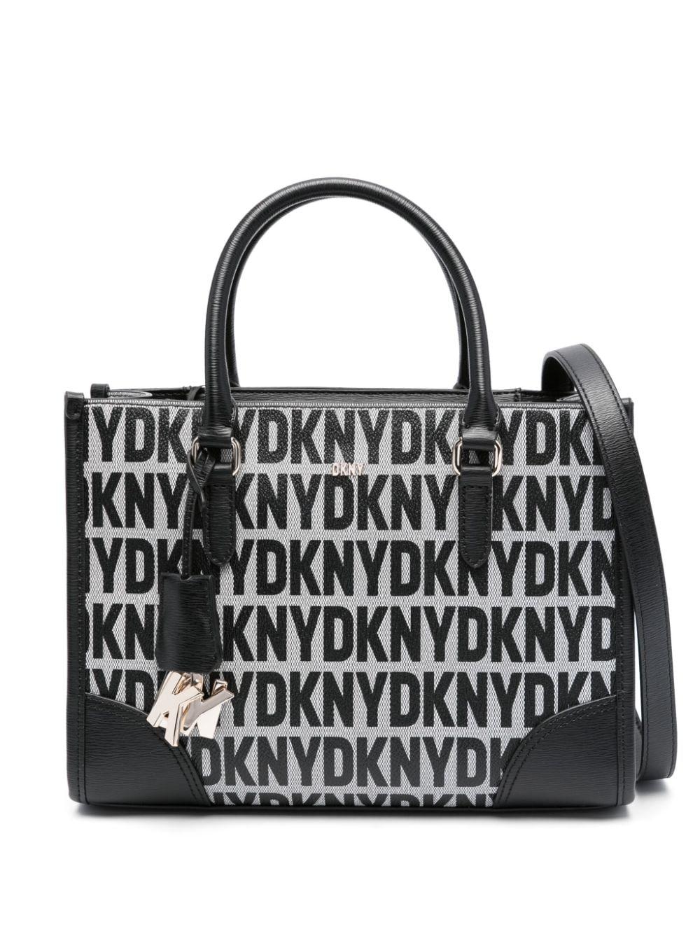 DKNY logo-plaque Shoulder Bag - Farfetch