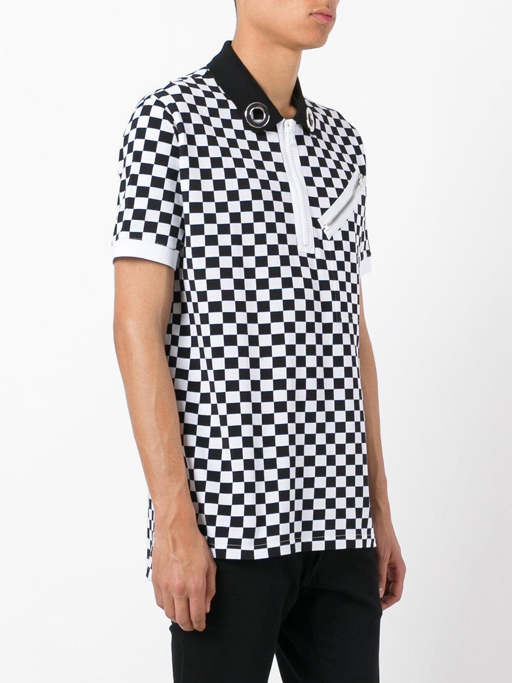 checkerboard polo