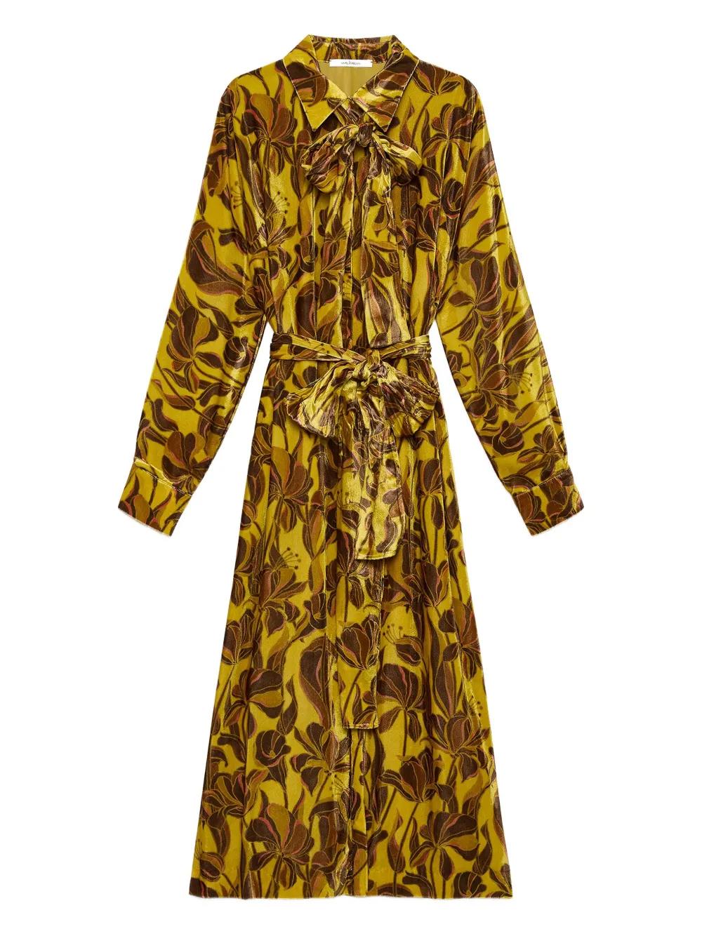 Maxi-jurken voor dames in het Geel Lyst NL