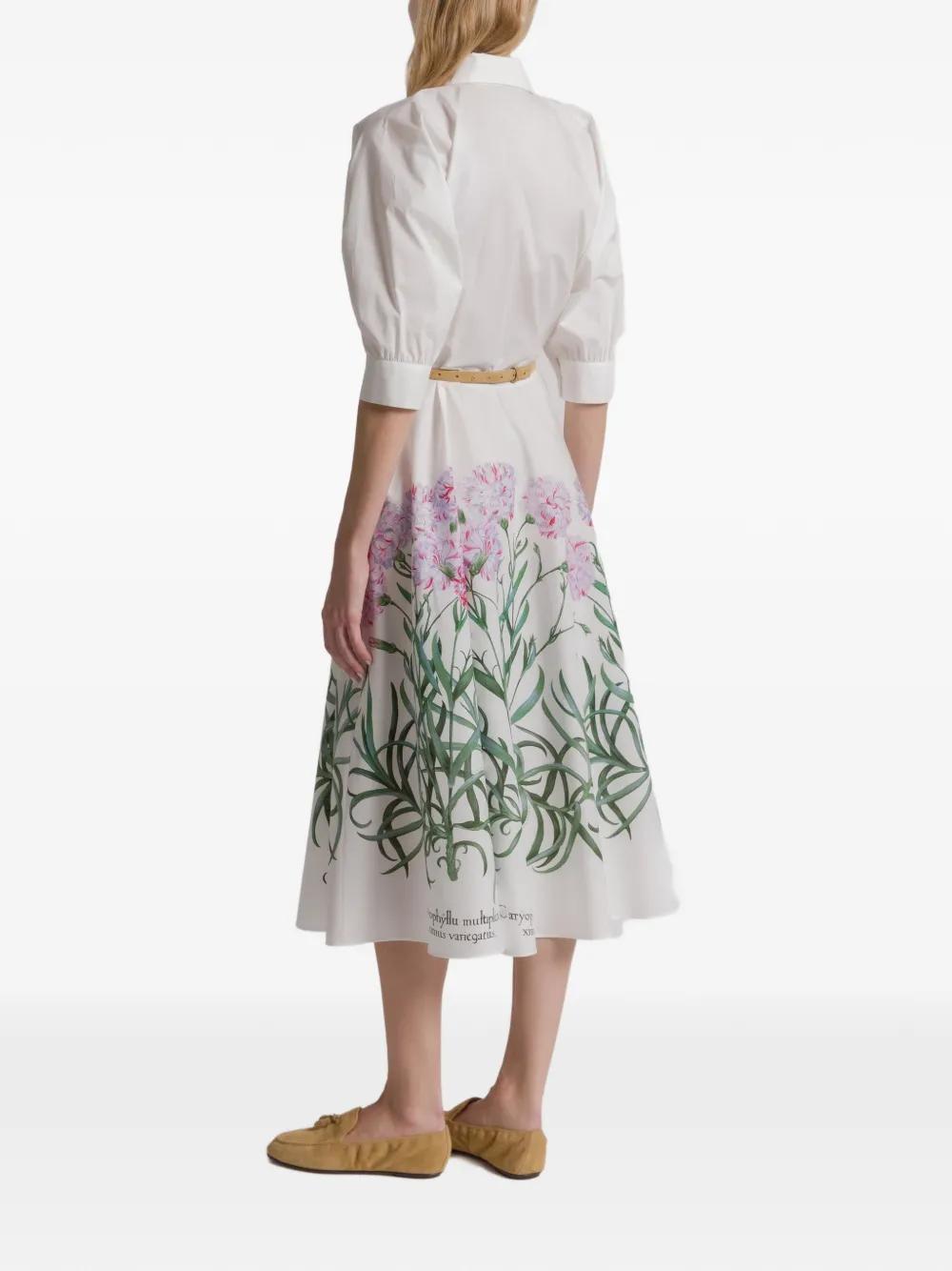 alberta ferretti shirt dress Tweed shirt dress