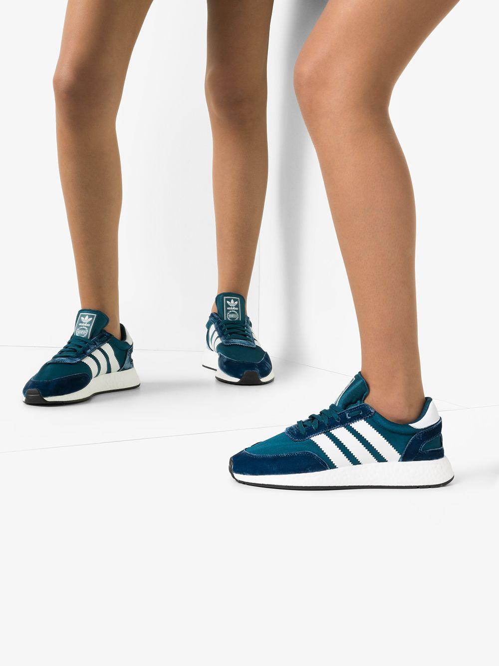 adidas Samt 'I-5923' Sneakers in Blau - Sparen Sie 40% | Lyst DE