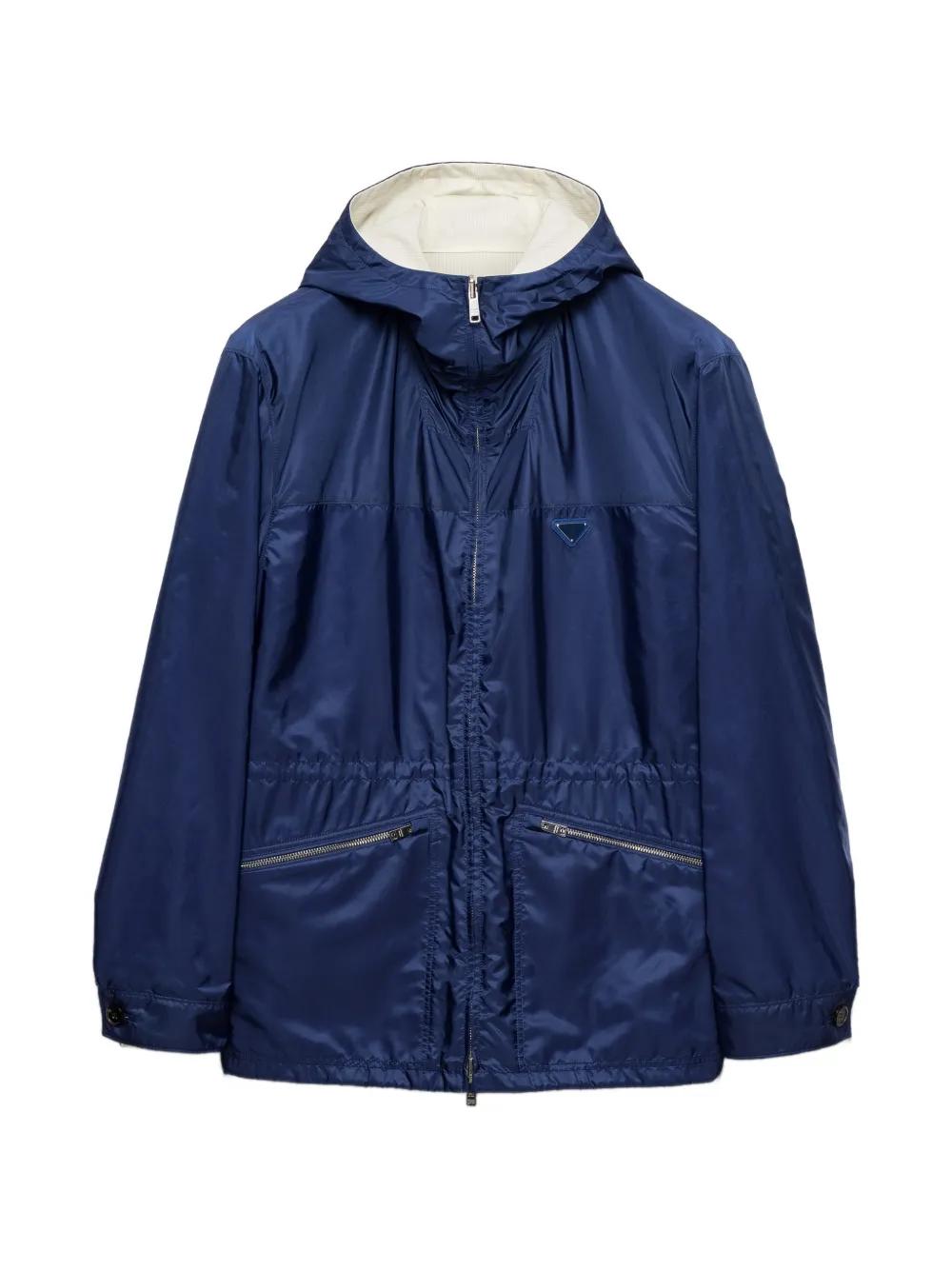 Prada Re-Nylon Jacket in Blue for Men | Lyst