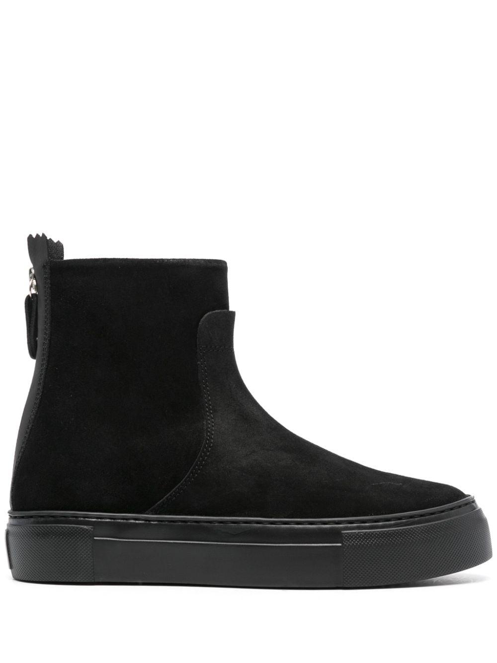 Agl Attilio Giusti Leombruni Meghan Suede Ankle Boots in Black Lyst