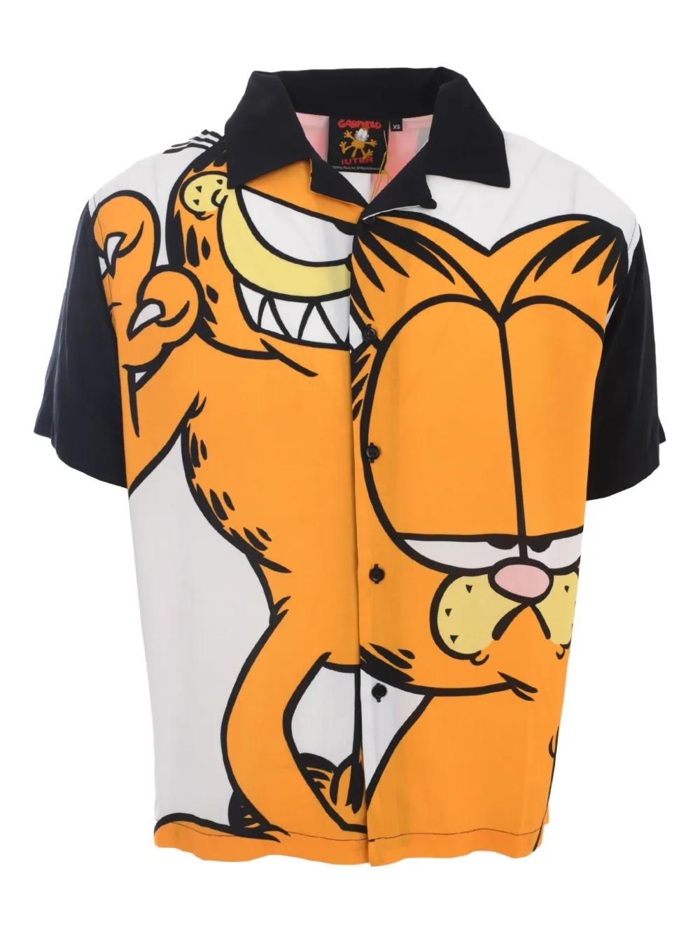 Garfield Camiseta De Manga Corta Para Hombre, Camiseta Gráfica De Los Años 90, Nostalgia De Los Años 90, Camiseta De Manga Corta Retro Con Personajes De Dibujos Animados, G Grande