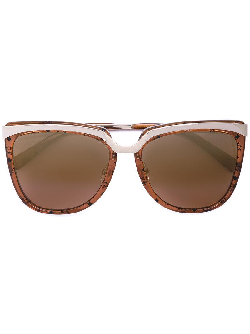 mcm sunglasses brown