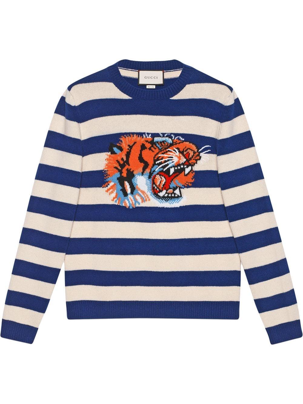 gucci sweater with tiger