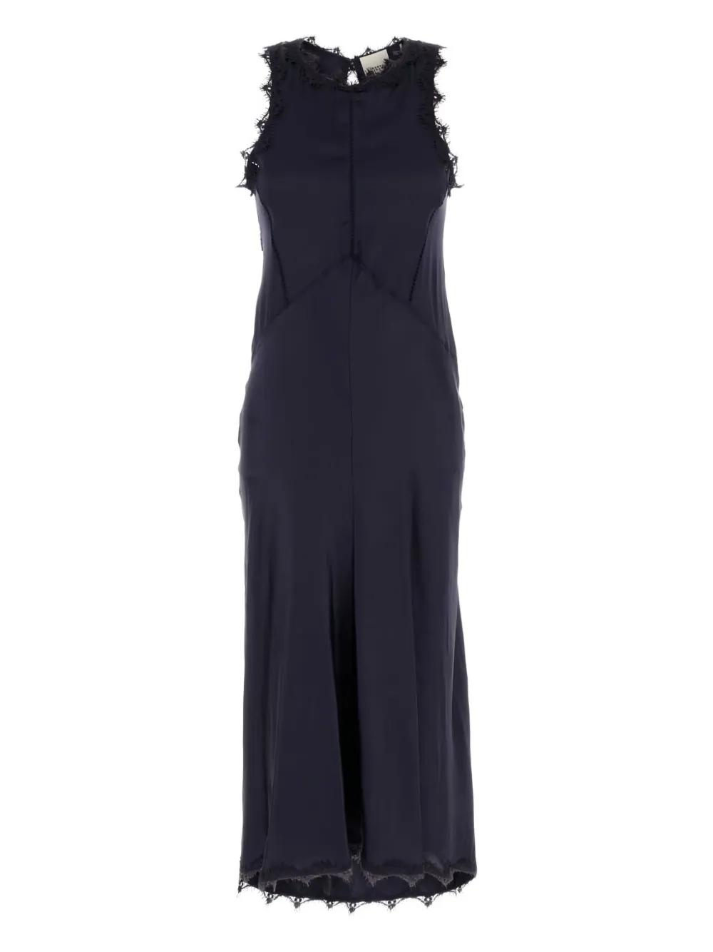 ワンピース ISABEL MARANT Midnight Blue Satin Jadelia Dress Isabel Marant Jadel Dress | Shopbop