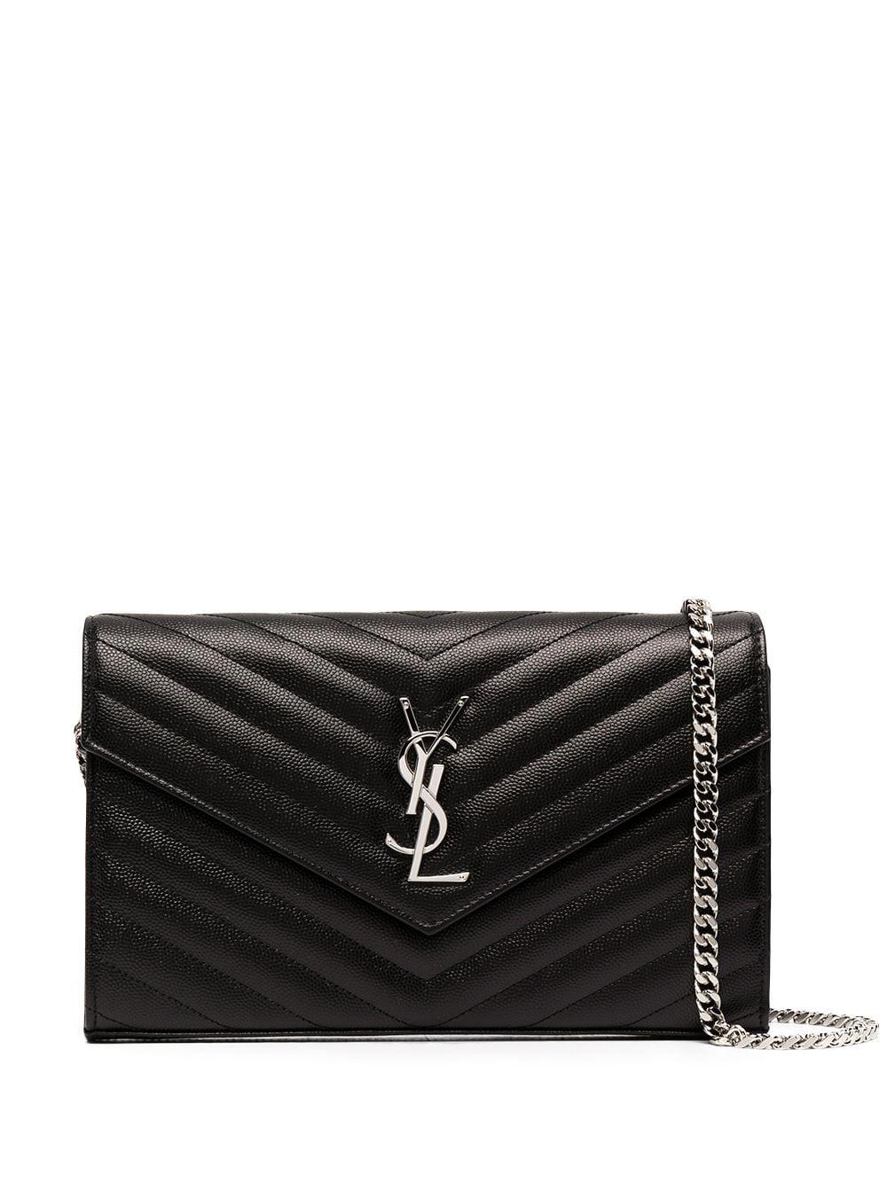 saint laurent chain wallet bolsa